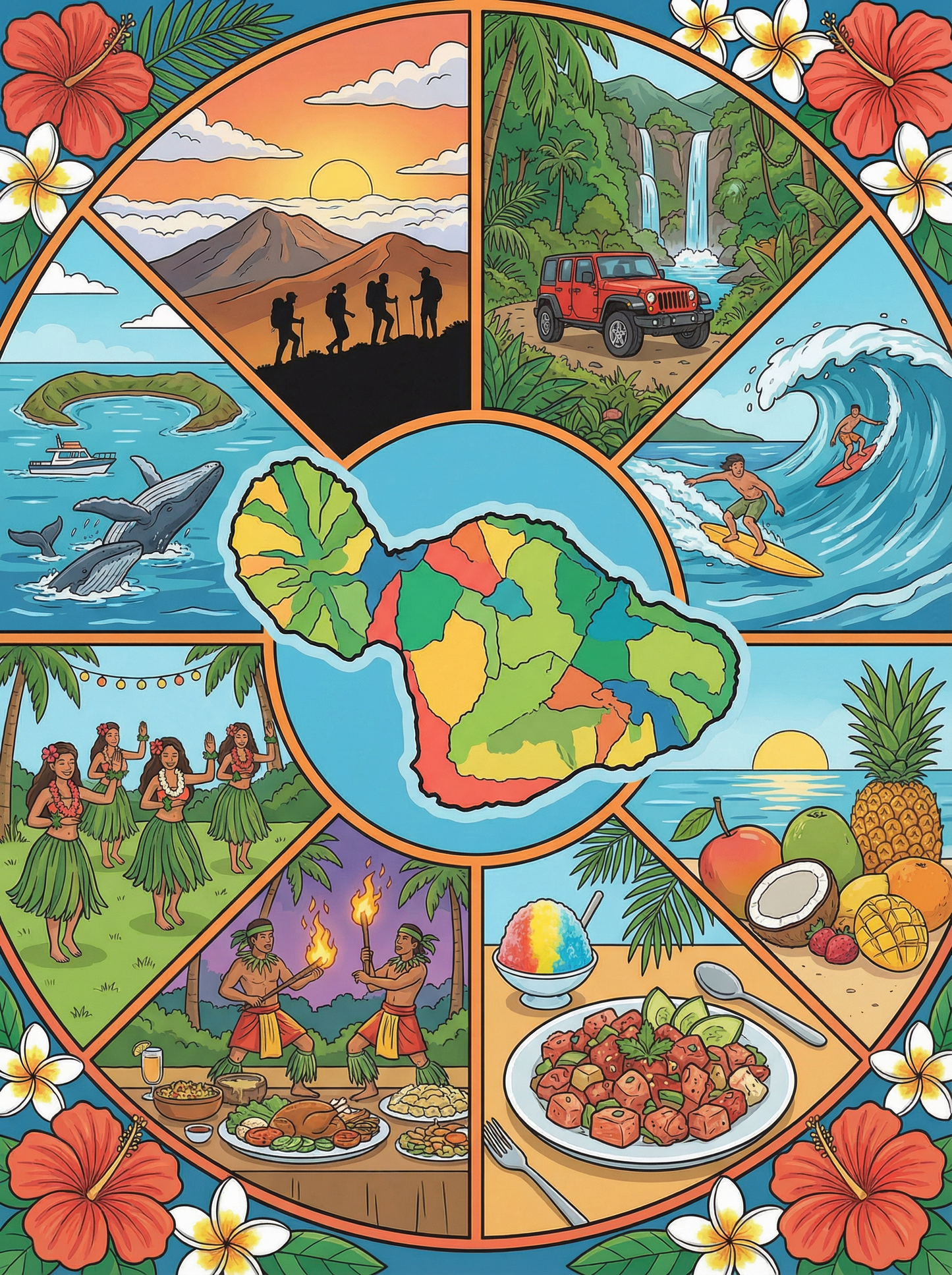 Maui Island Adventure (Diamond Painting) Diamond Painting kit
