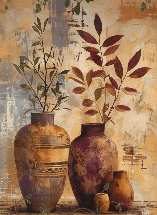 Earthen Harmony (Board Canvas)