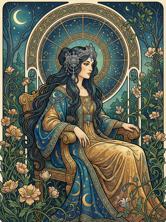 Celestial Garden Queen (Diamond Painting)
