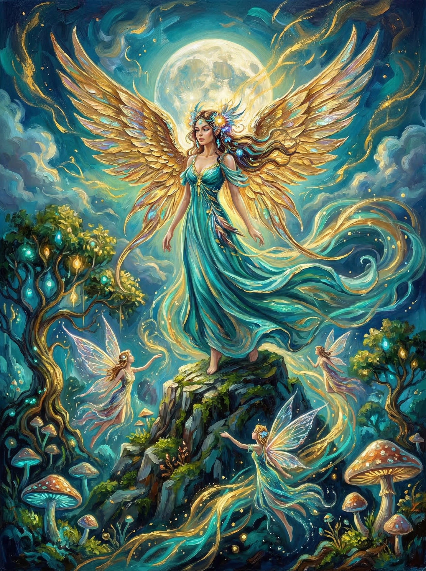 Celestial Fairy (100 Color Diamond Painting) Diamond Painting kit