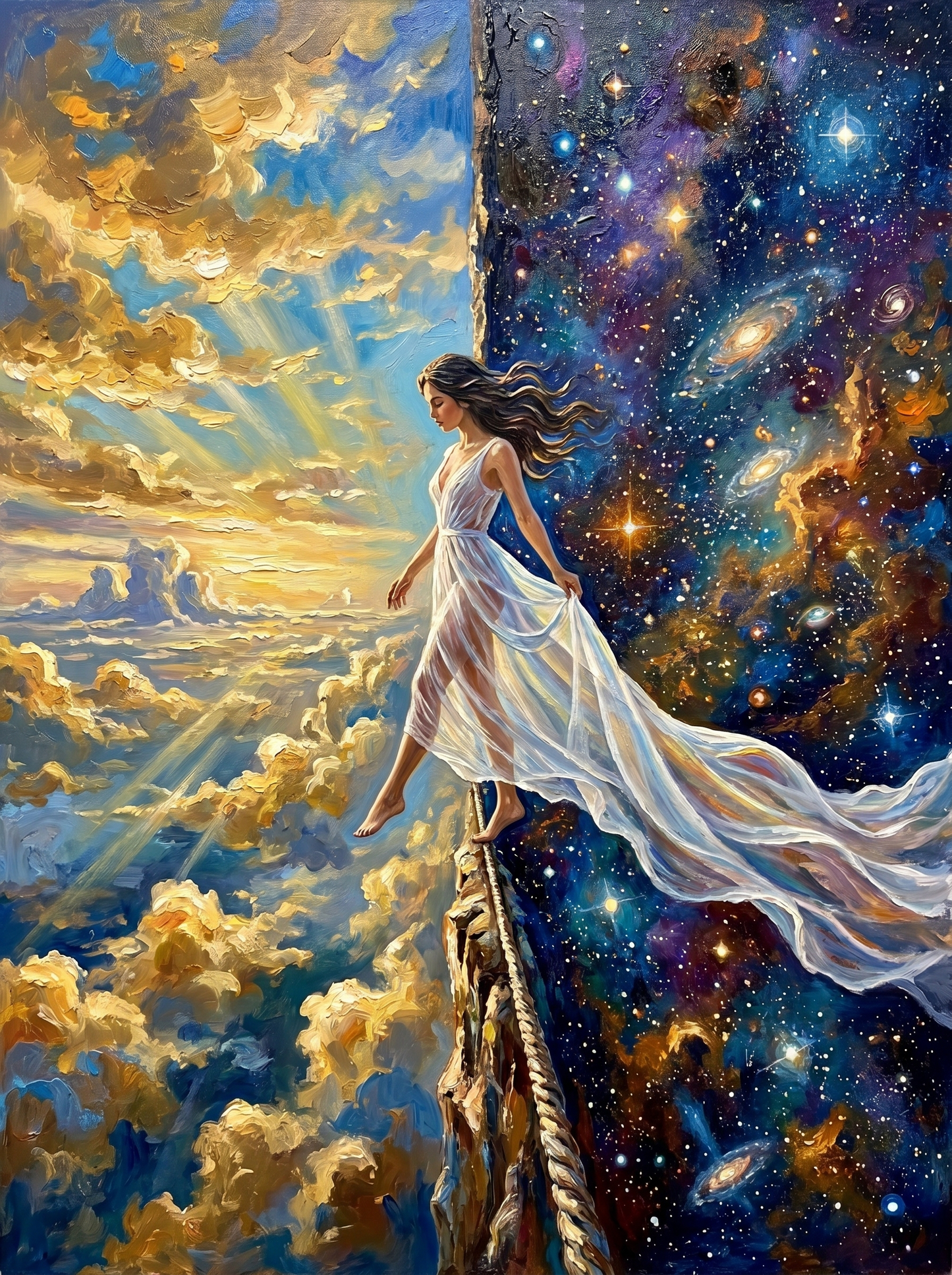 Living on the Edge (100 Color Diamond Painting)