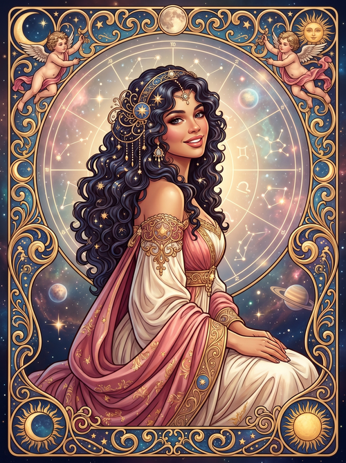 Celestial Zodiac Woman (80 Colors)