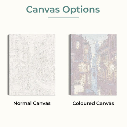 Vintage Building (Board Canvas)