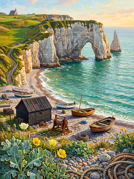Chalk Arch Normandy