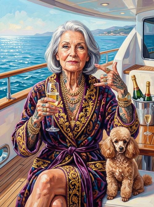 Champagne Celebration Ocean View (100 Color Diamond Painting) Diamond Painting kit