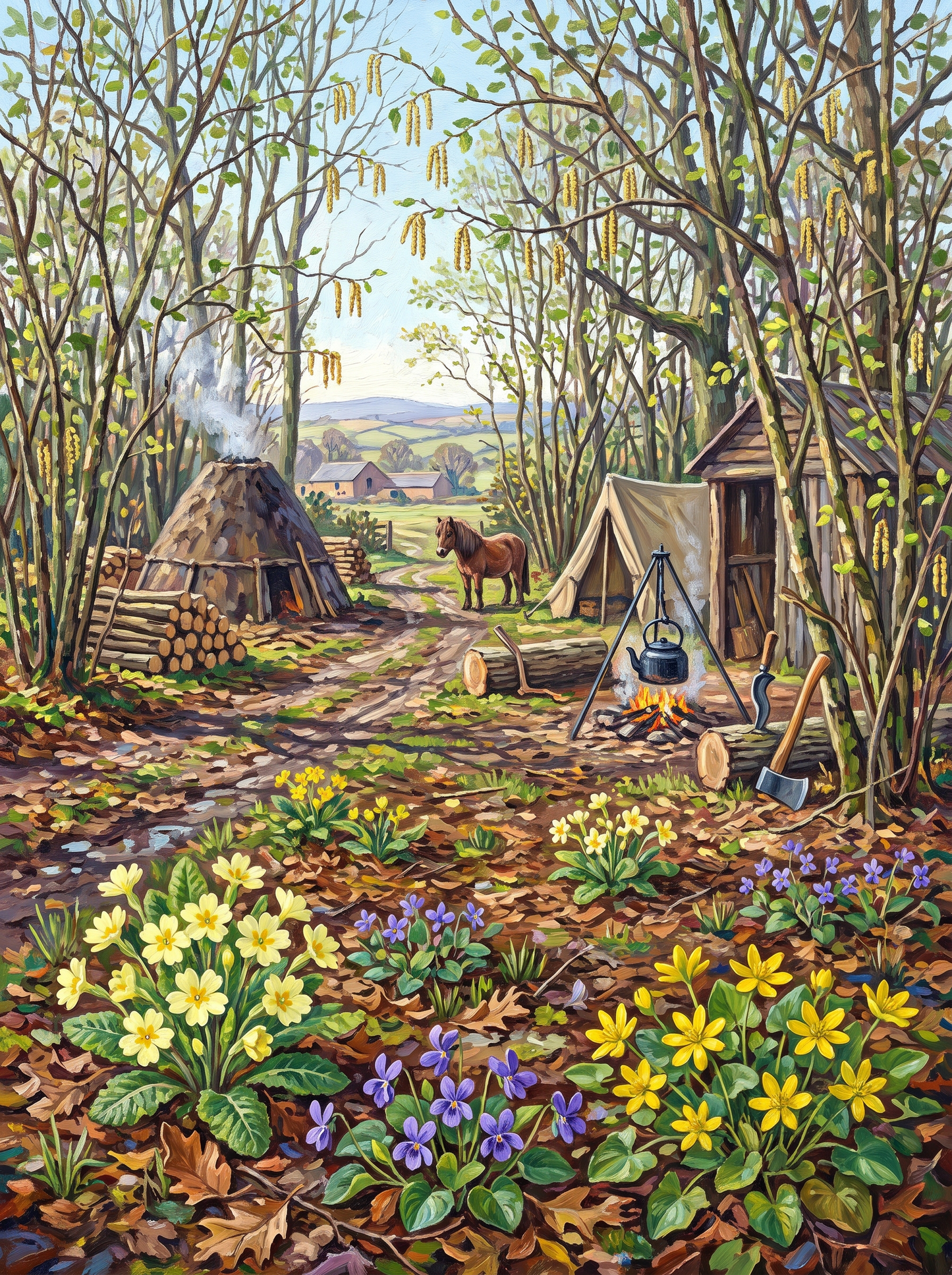 Charcoal Burners' Camp