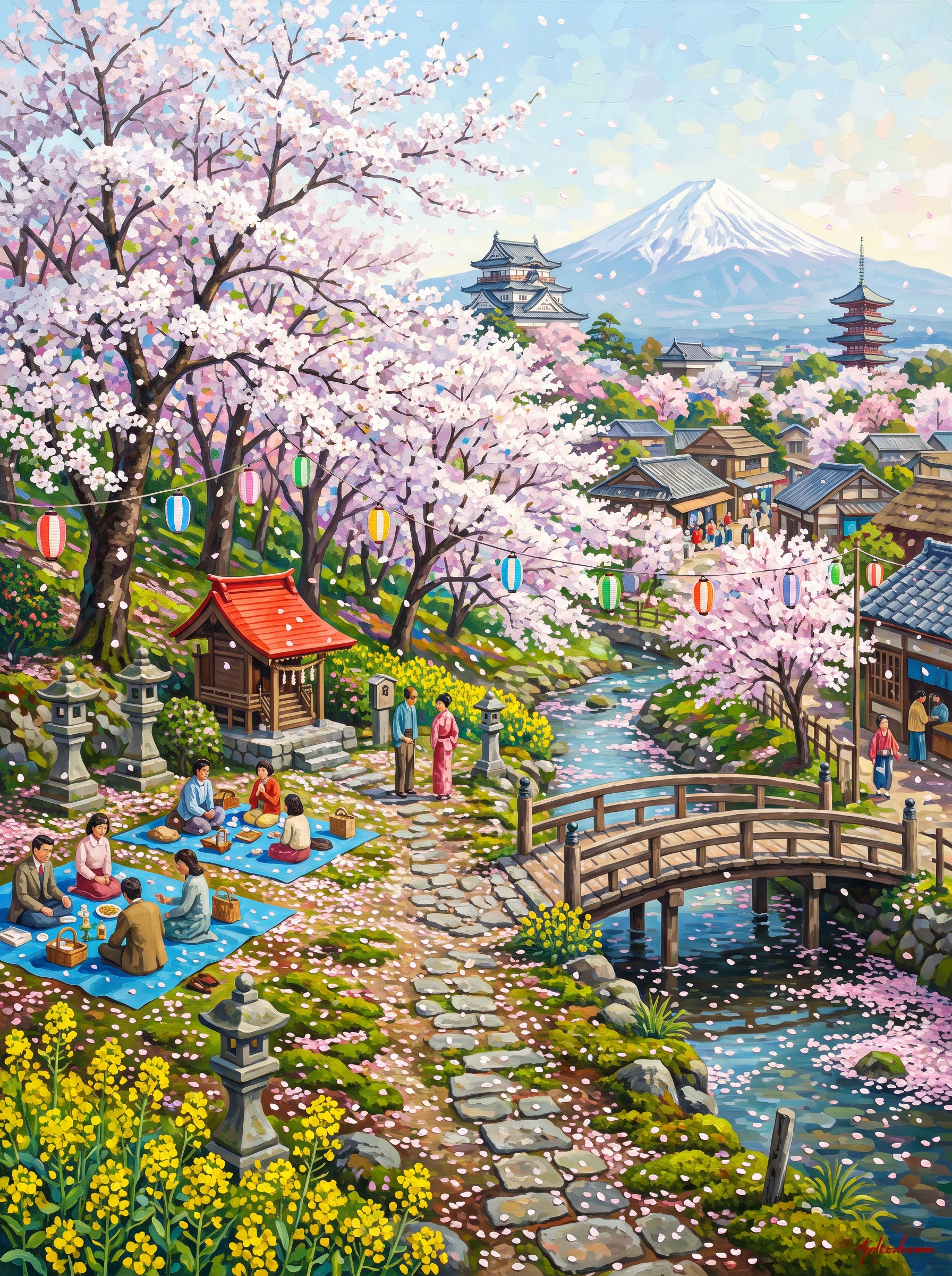 Cherry Blossom Hill