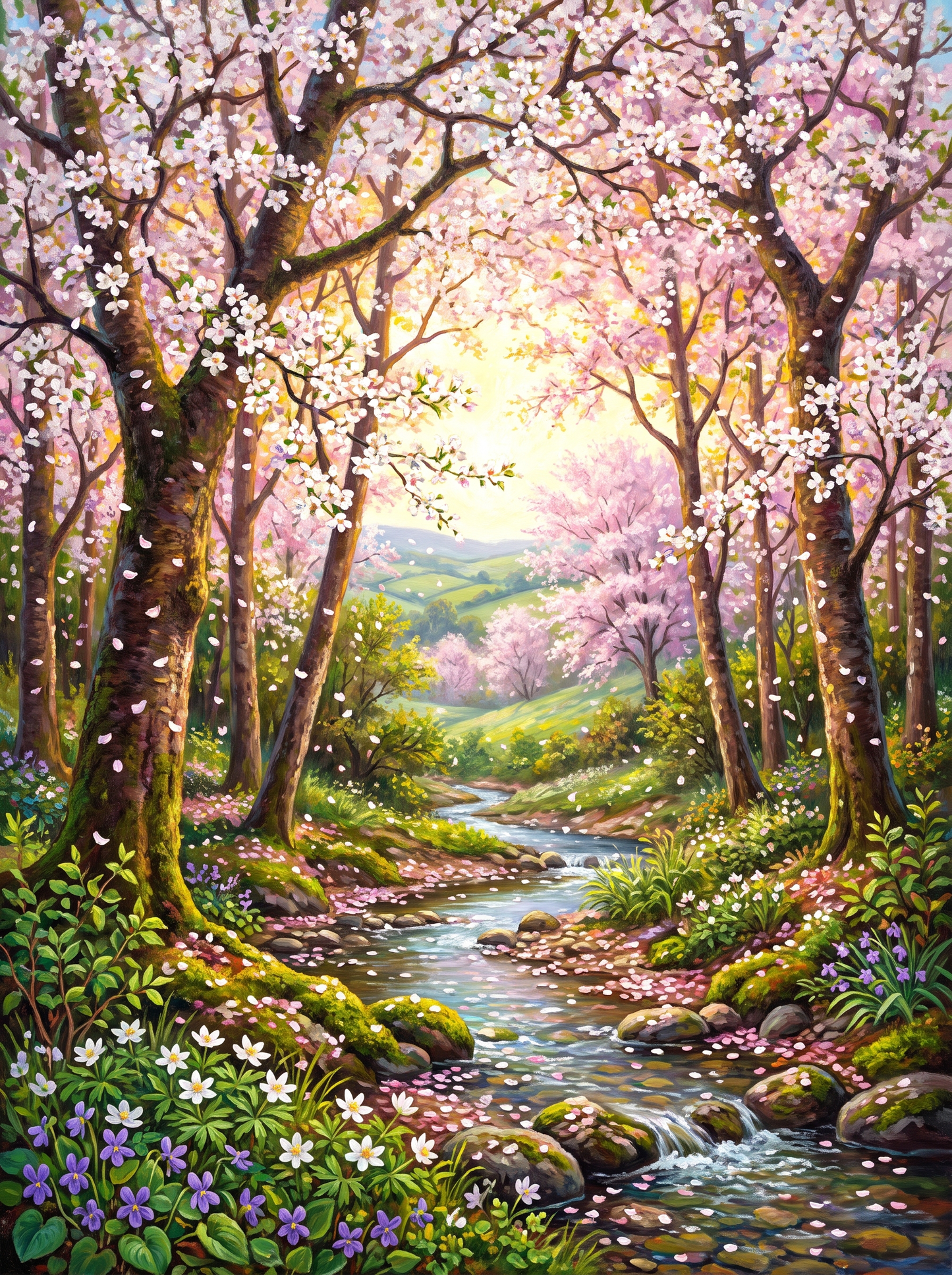Cherry Blossom Wood