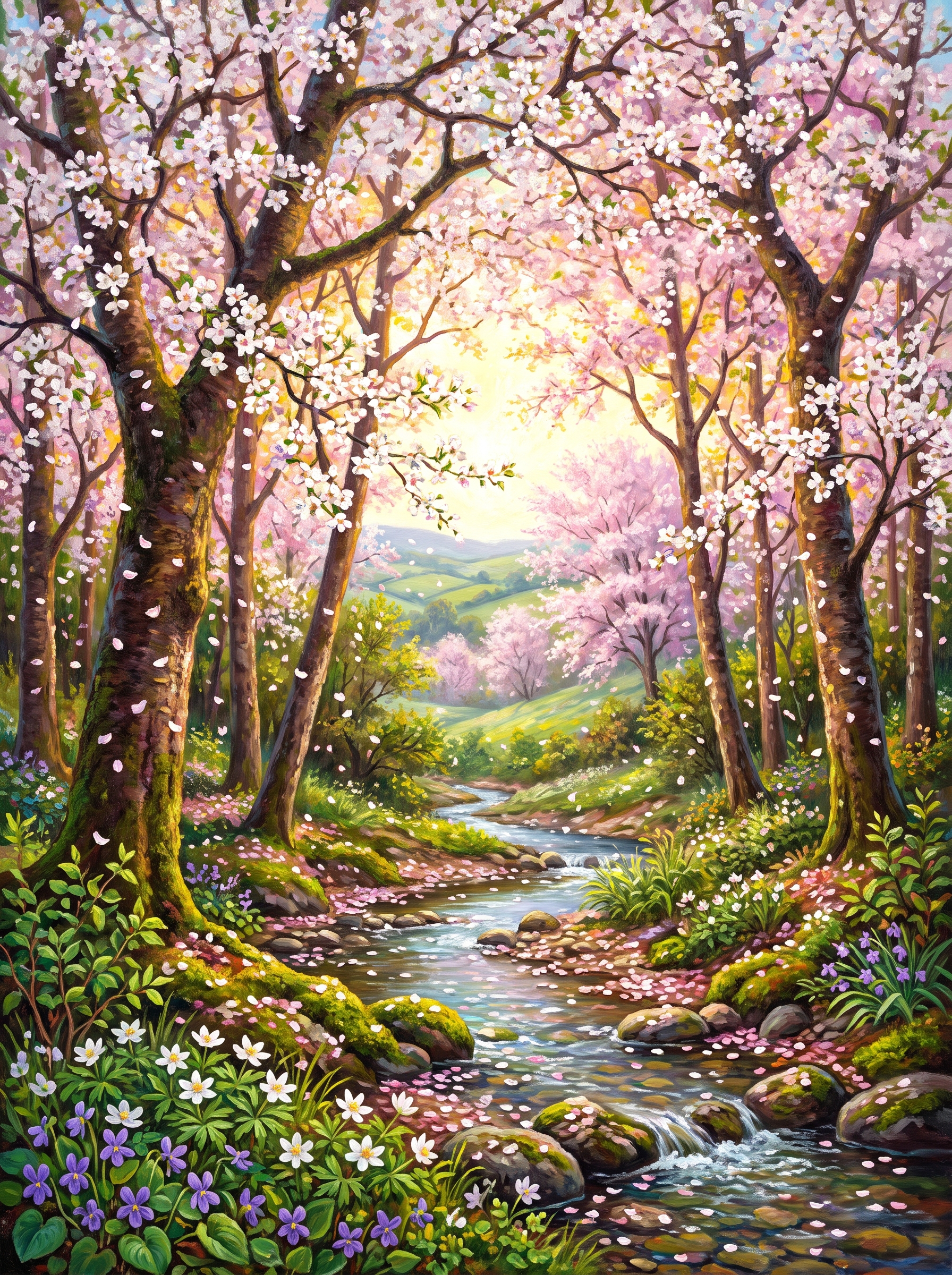 Cherry Blossom Wood