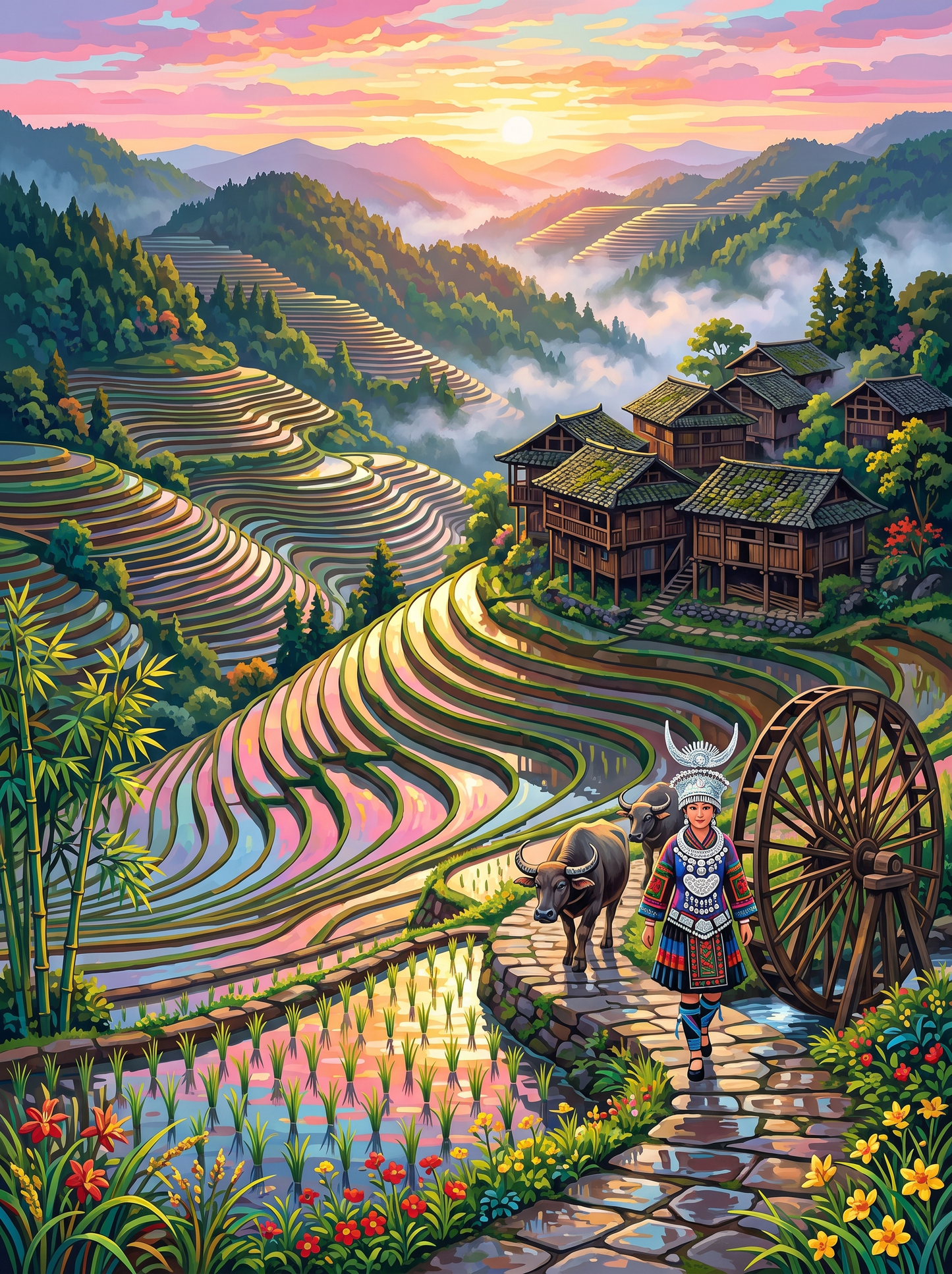 Chinese Rice Terraces