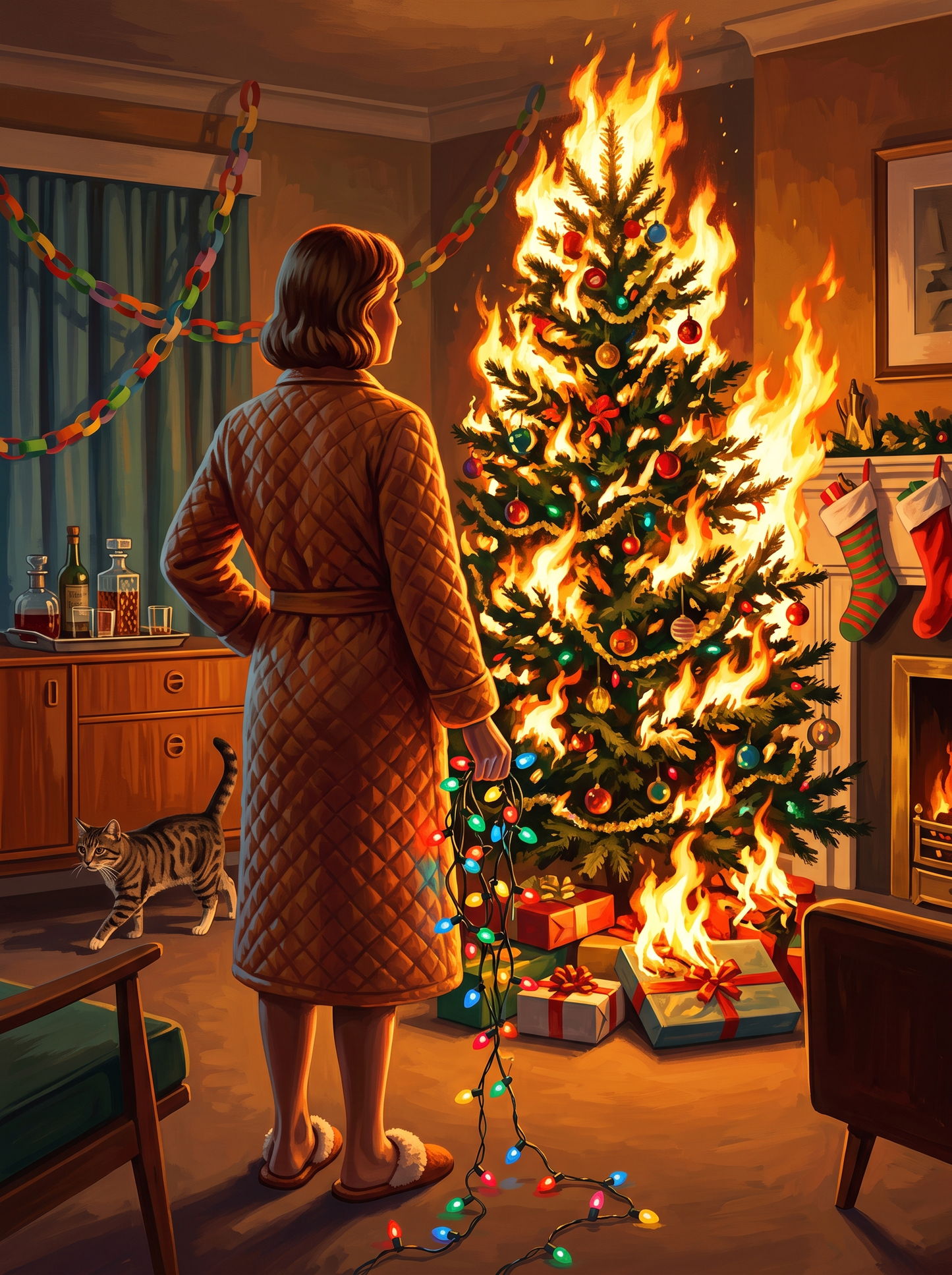 Christmas Tree Inferno