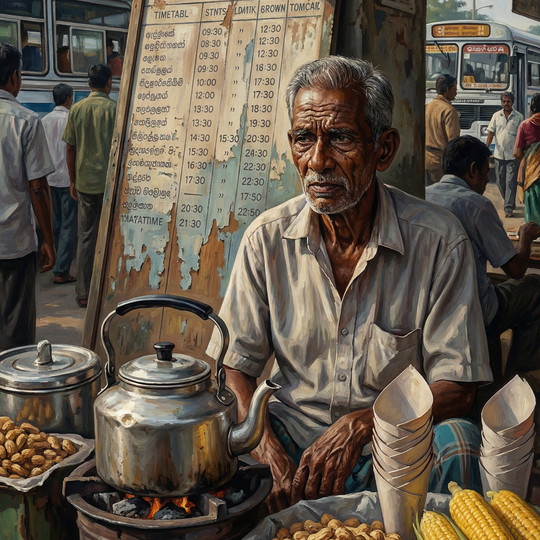 Tea and Corn Seller
