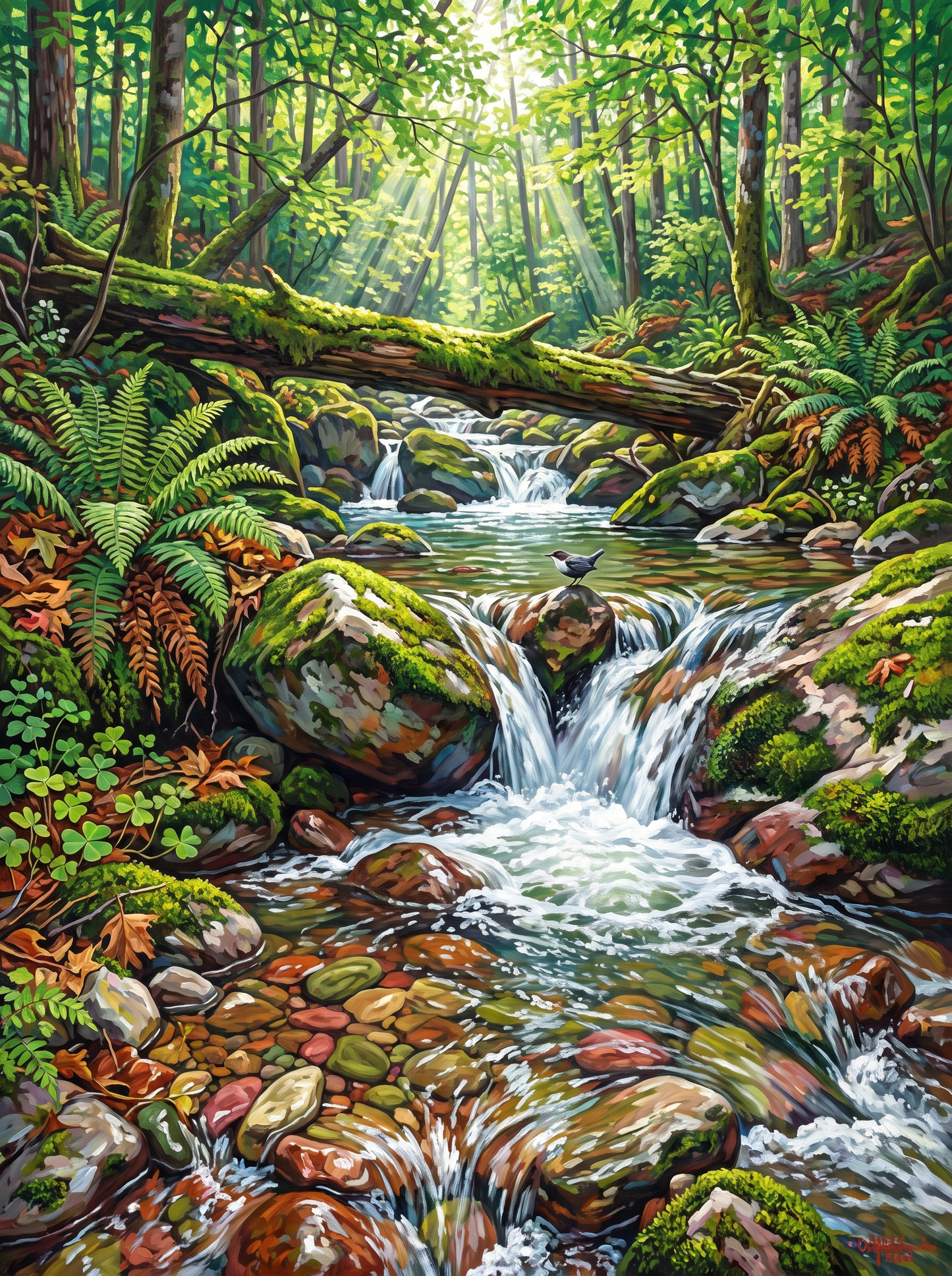 Clear Forest Stream