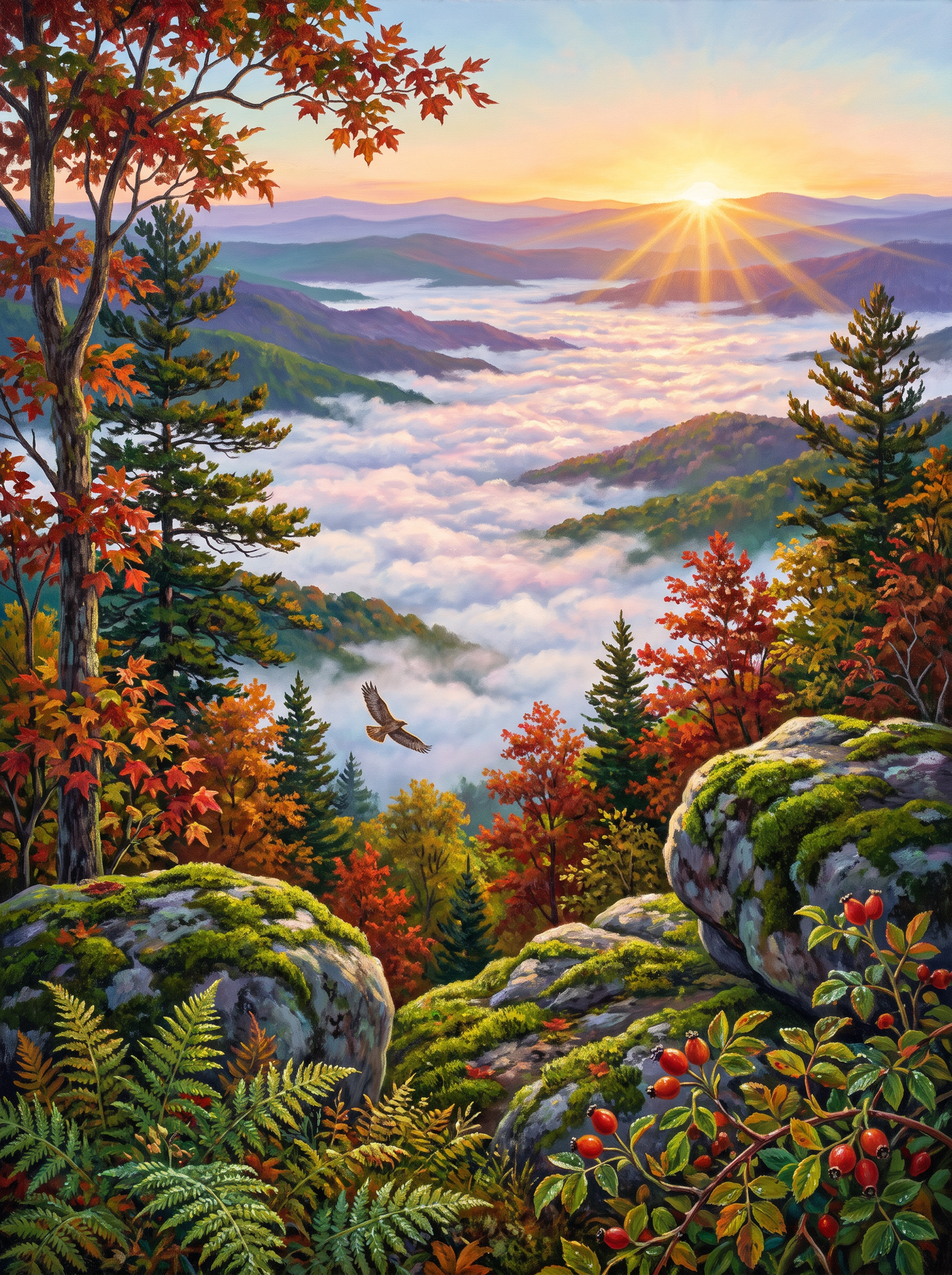Cloud River in the Valley