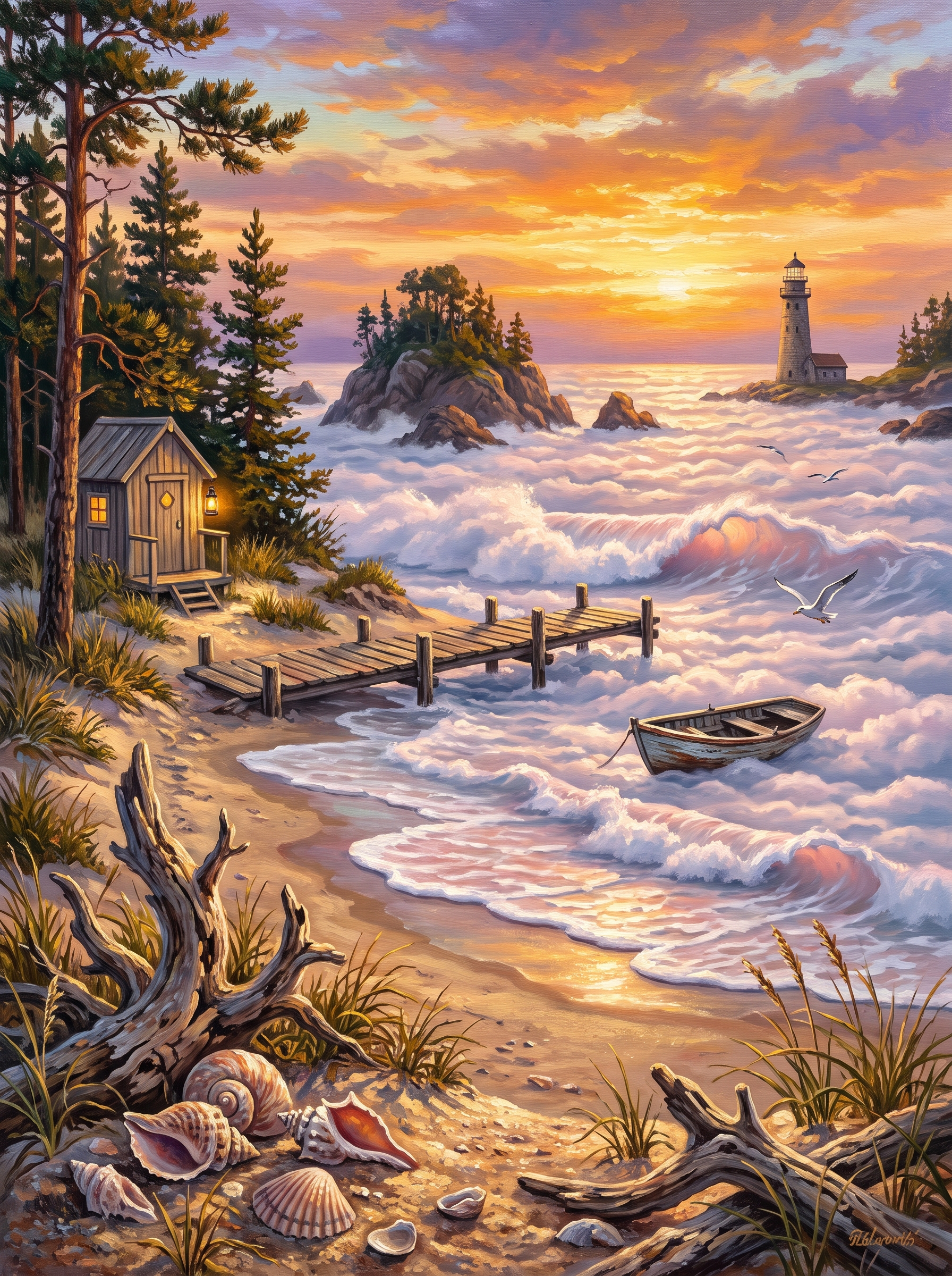 Cloud Sea Shore