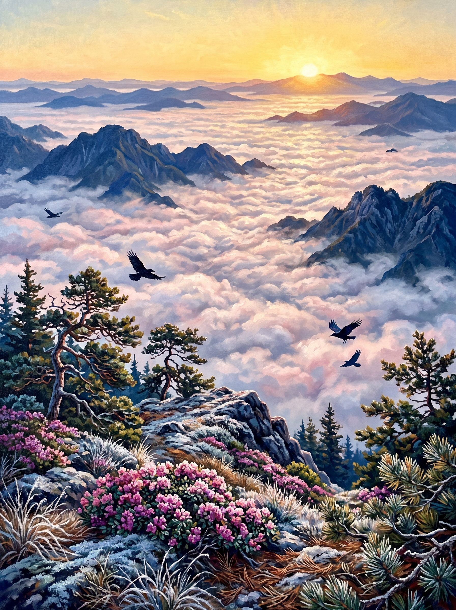 Cloud Sea Sunrise