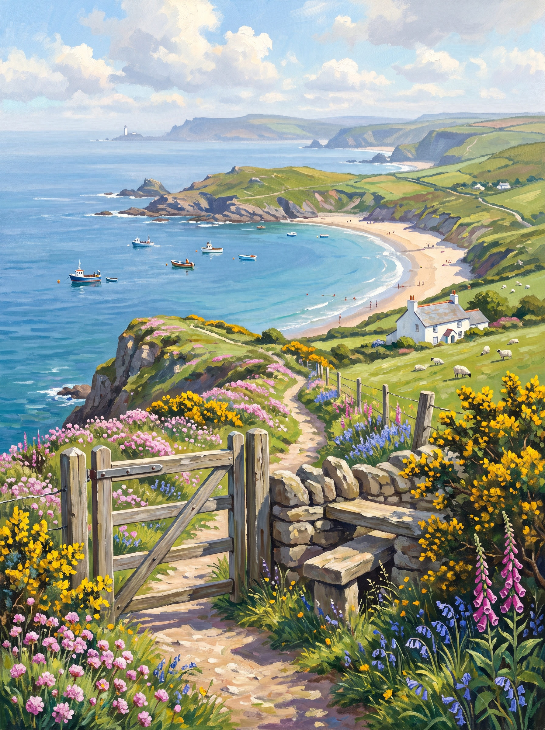 Coastal Path Flowers