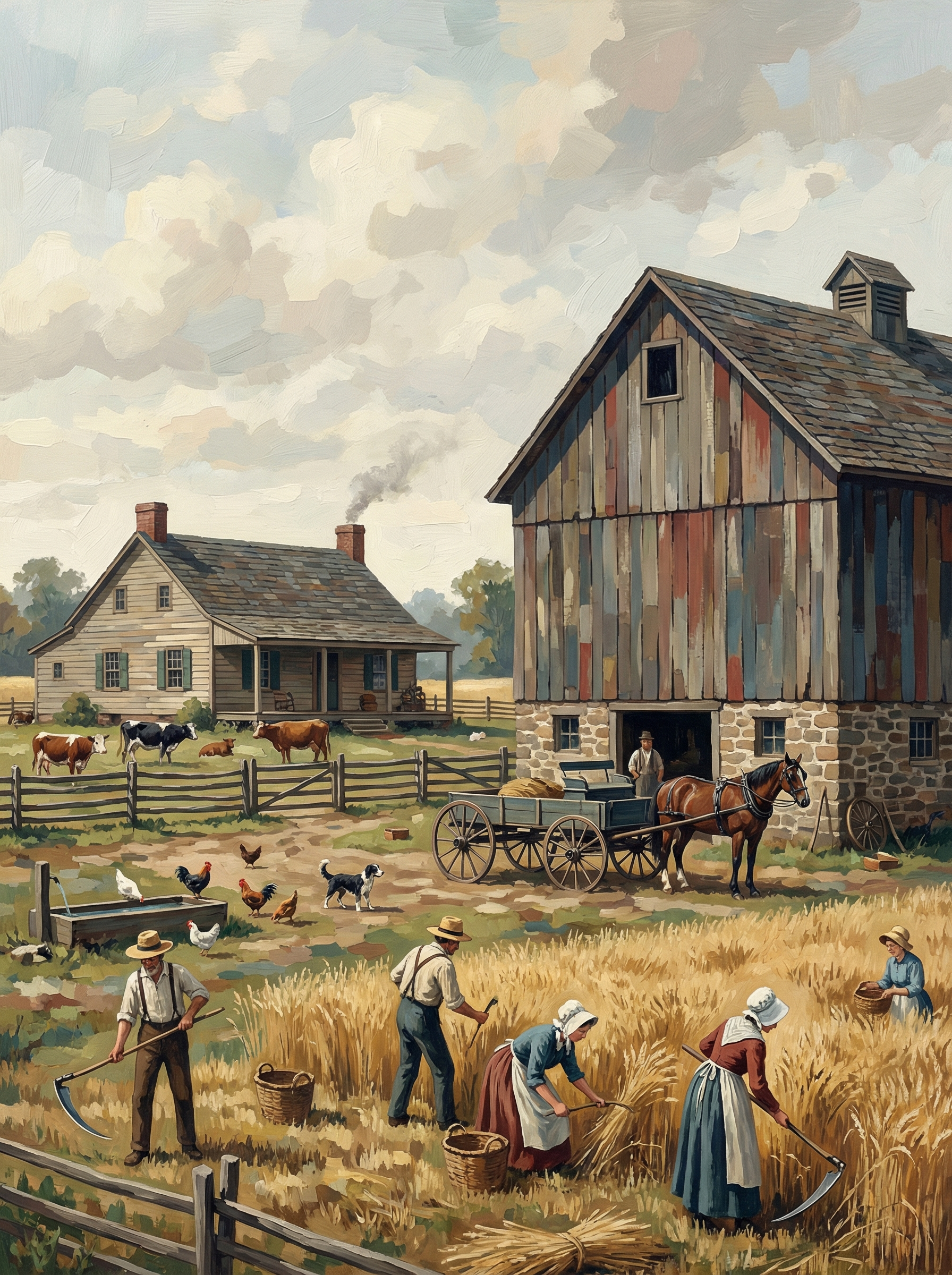The American Harvest (Diamond Painting) Diamond Painting kit