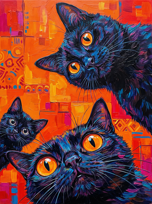 Three Reasons the Lamp Fell (100 Color Diamond Painting)