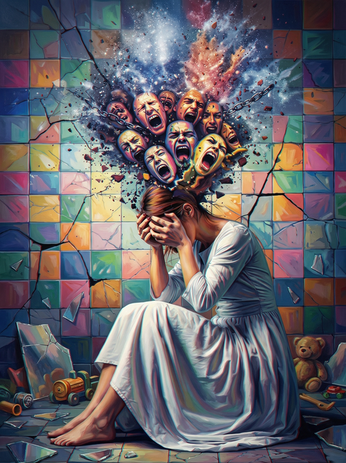 Colorful Emotions Explode (Diamond Painting)
