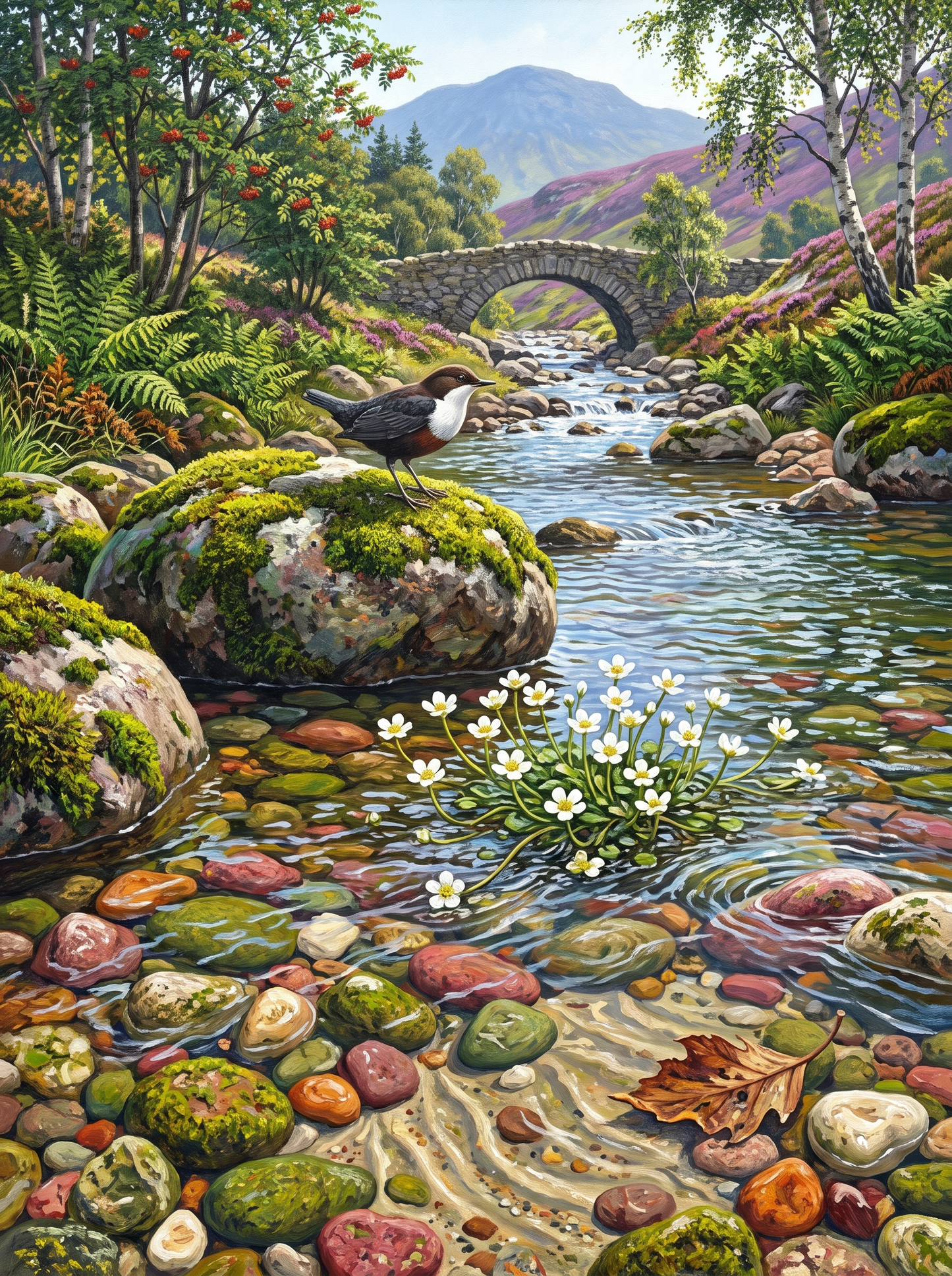 Coloured Pebbles Stream