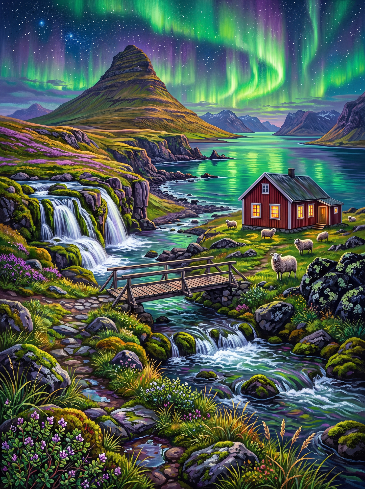 Cone Mountain Aurora