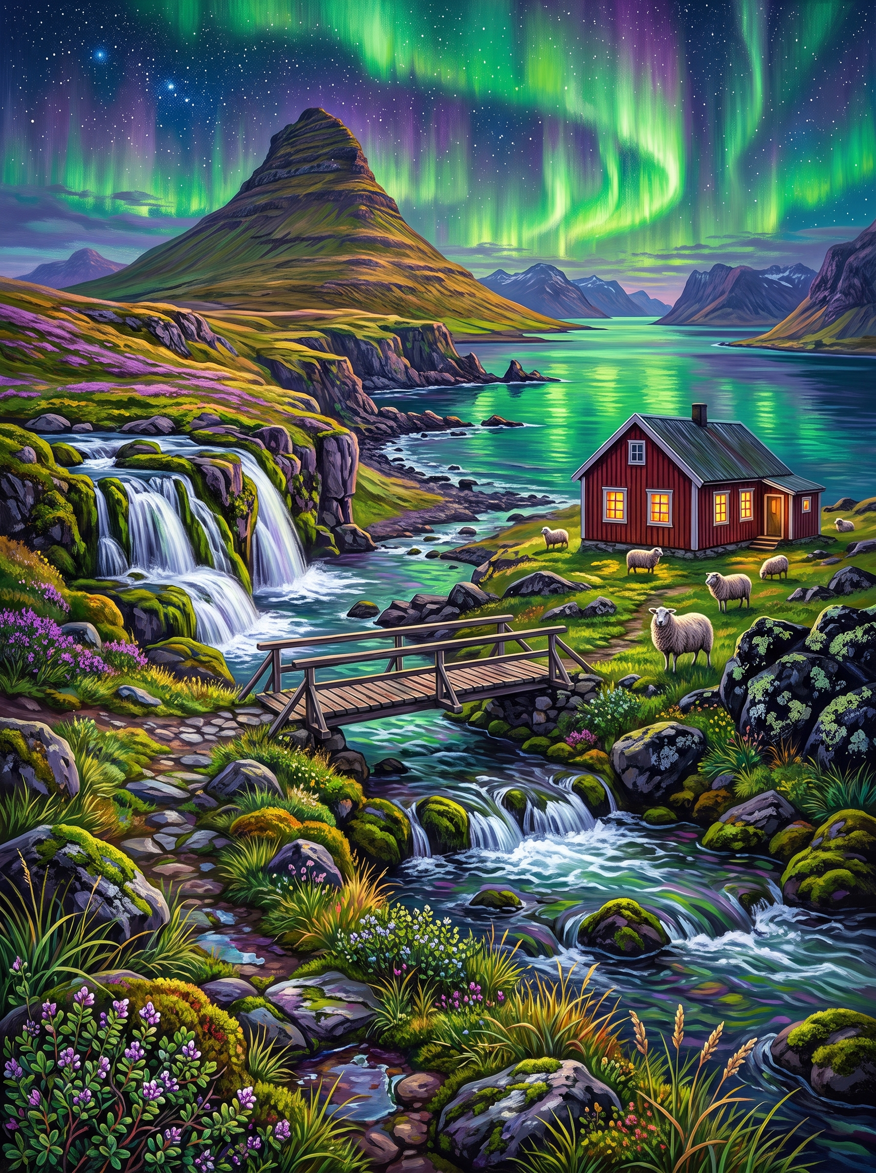 Cone Mountain Aurora