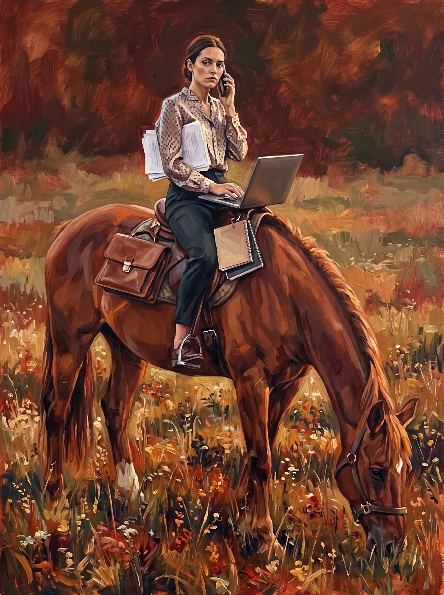 Taking This From the Saddle