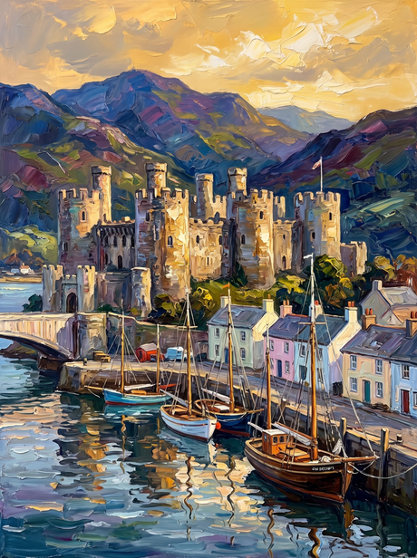 Conwy Castle, Wales
