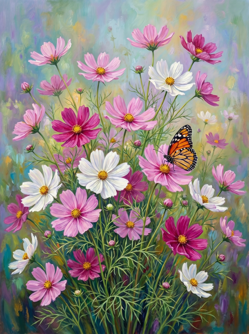 Cosmos Cluster Bright (Diamond Painting)
