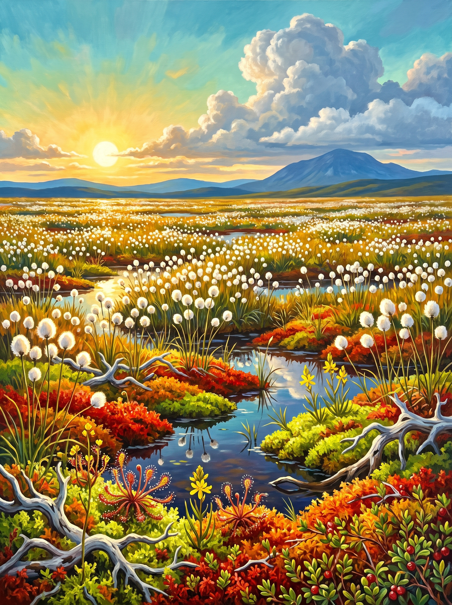 Cotton Grass Bog