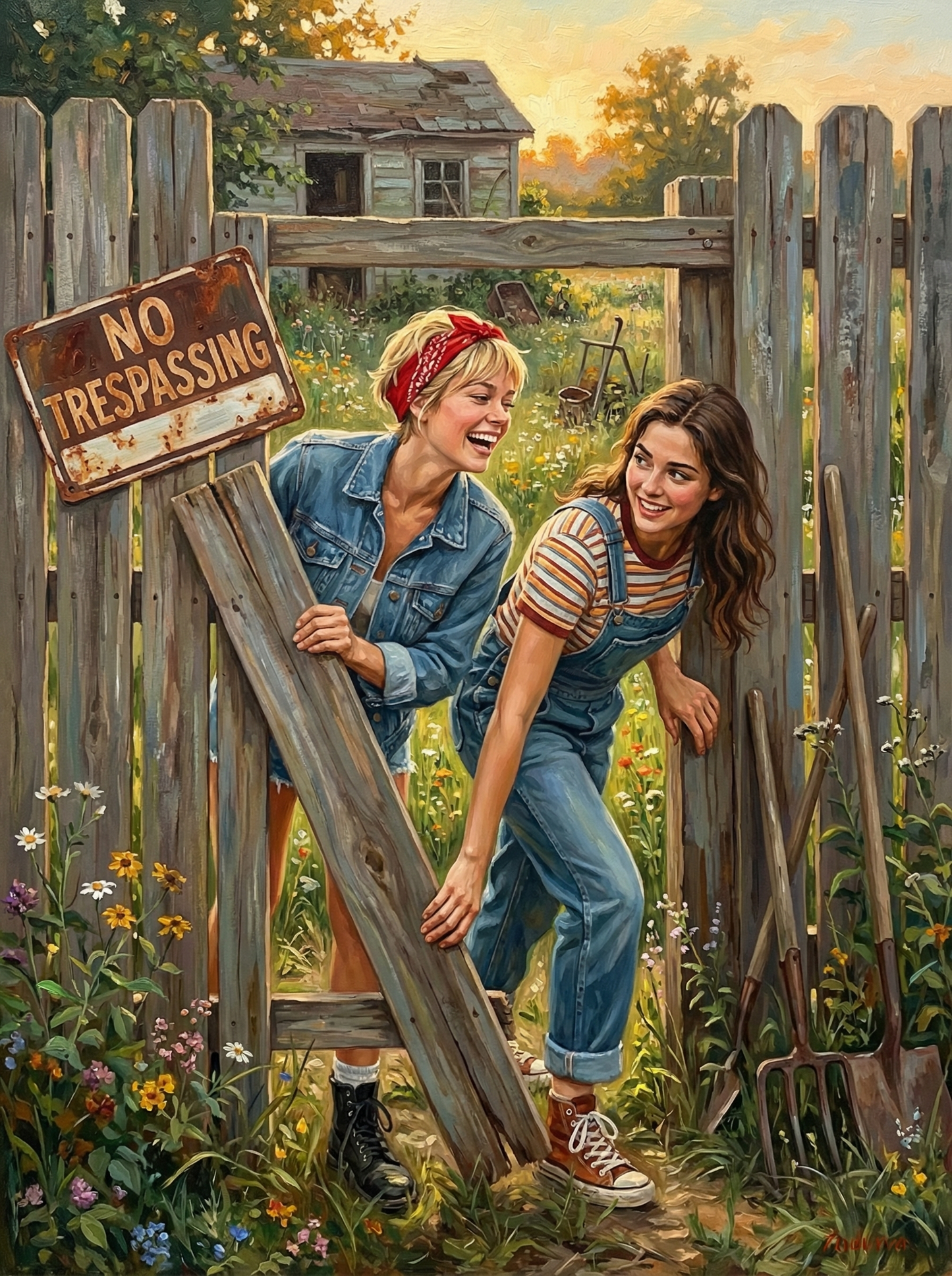 This Is What Young Feels Like (100 Color Diamond Painting)
