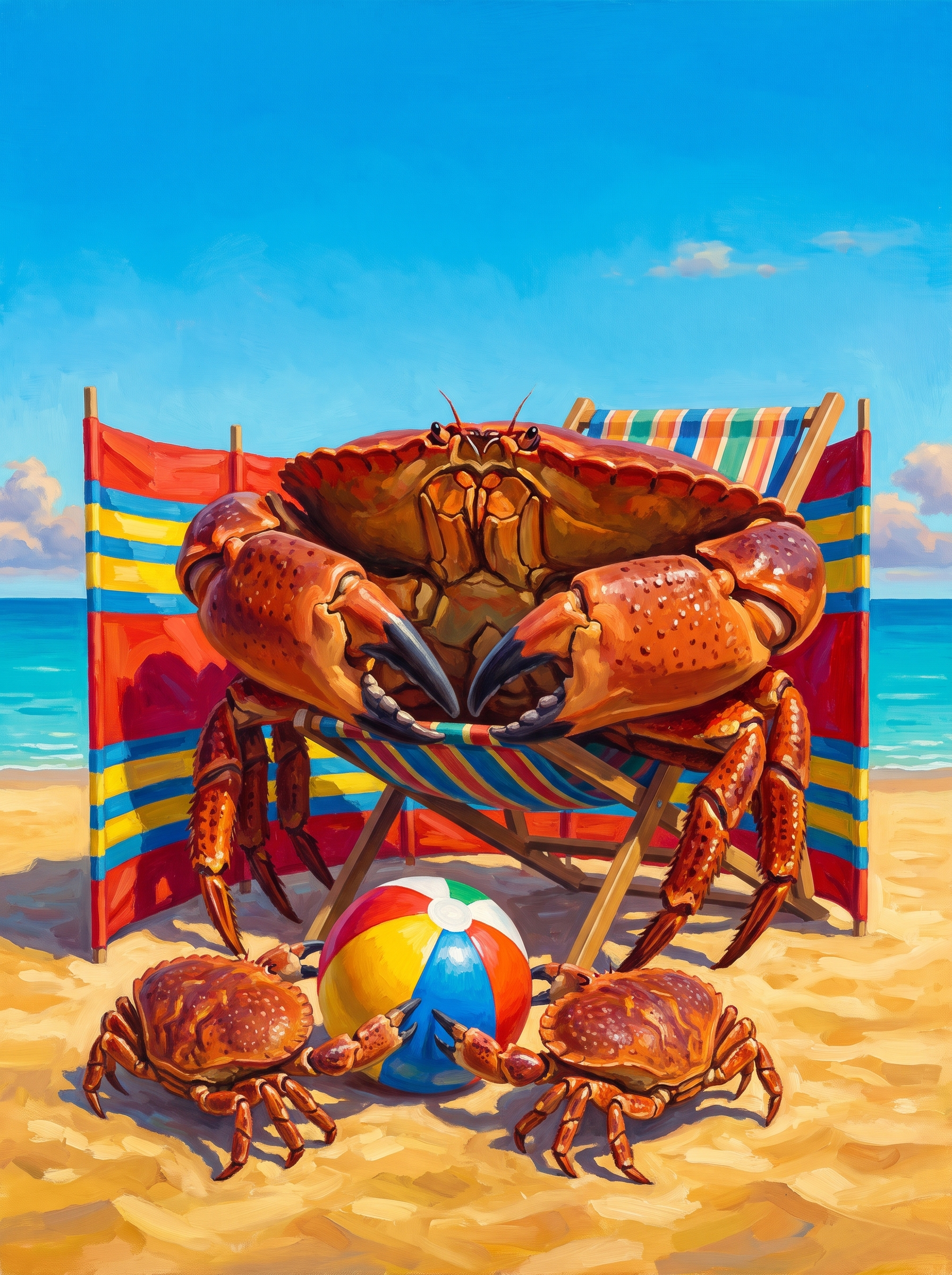 Crab Took the Deckchair