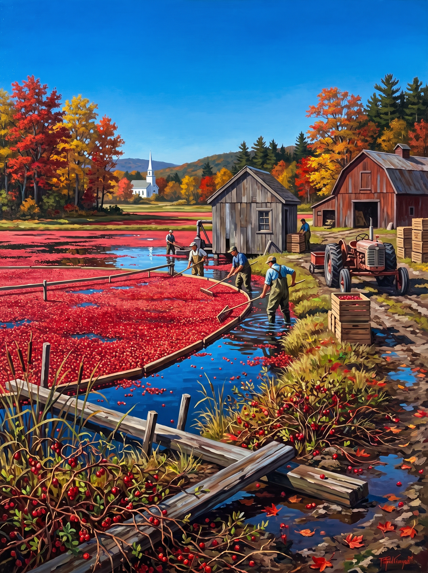 Cranberry Harvest