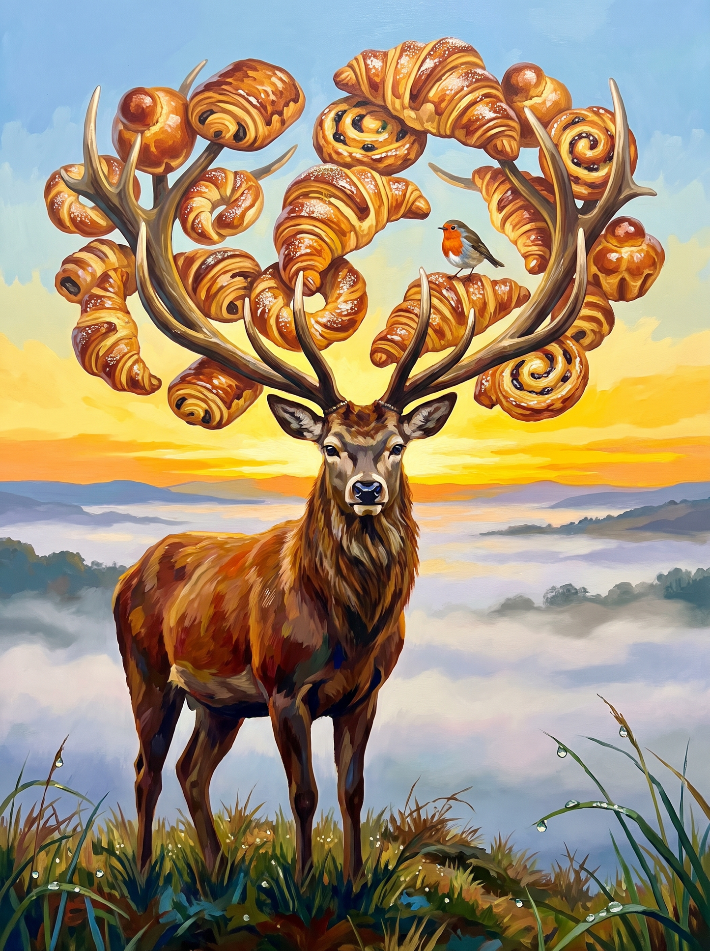 Croissant Antler Stag