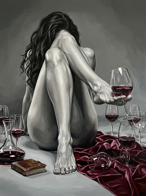 The Still Life She Became (Diamond Painting)