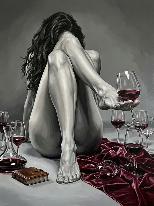 The Still Life She Became (Diamond Painting)