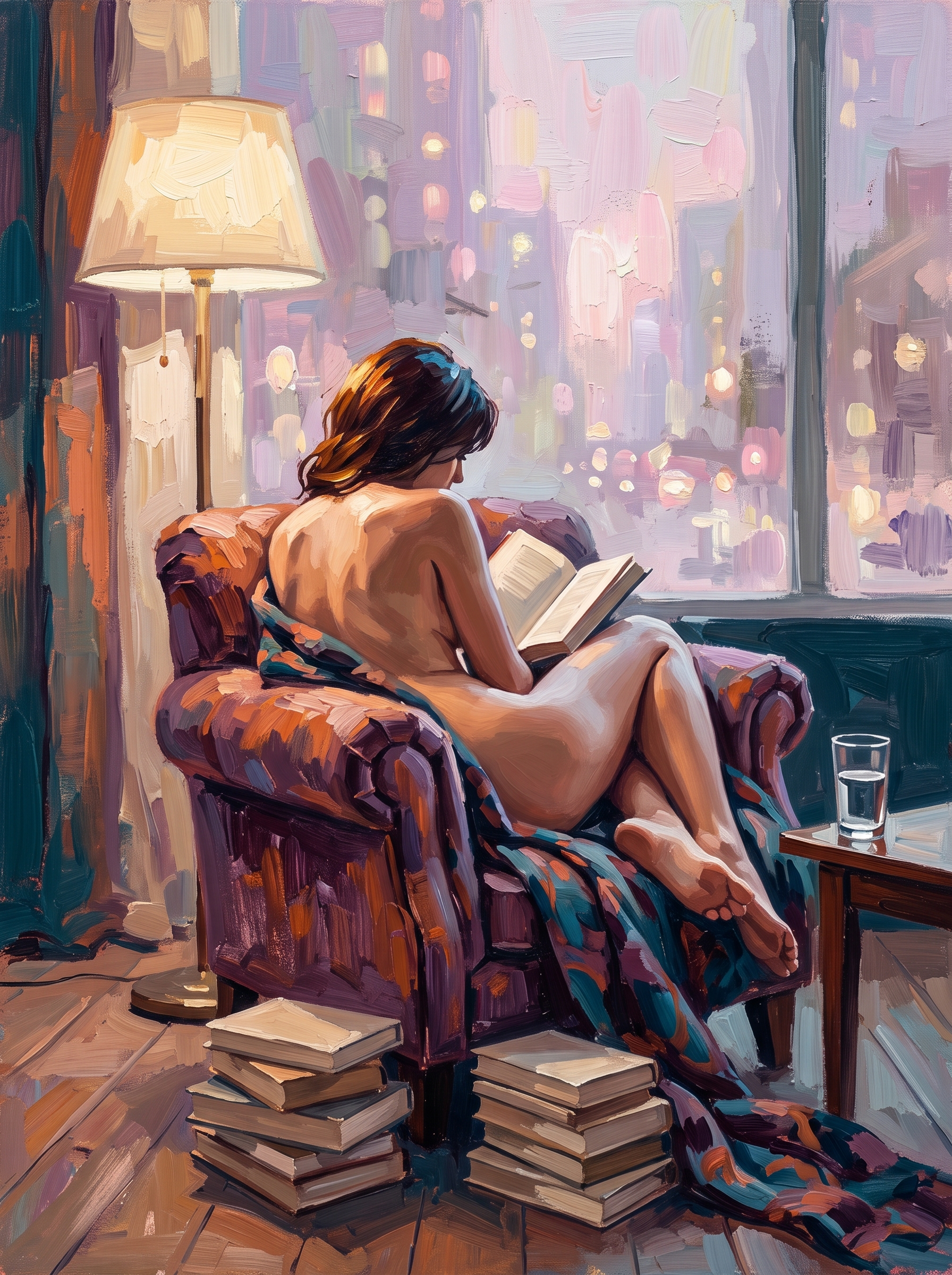 Curled Up with a Book