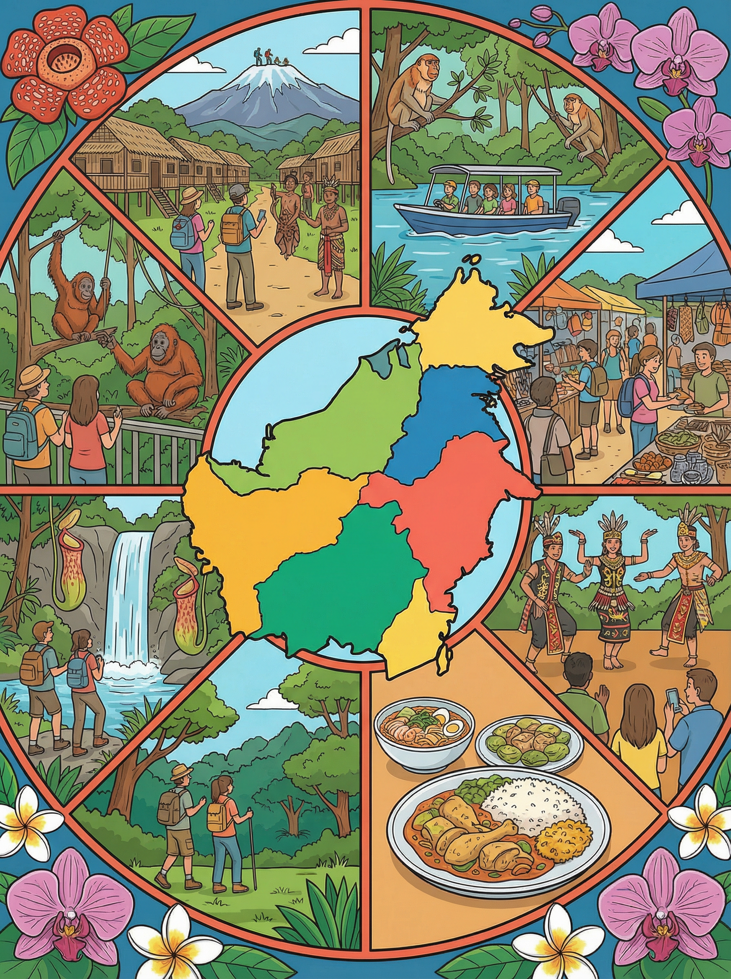 Borneo Jungle Heritage (Diamond Painting) Diamond Painting kit