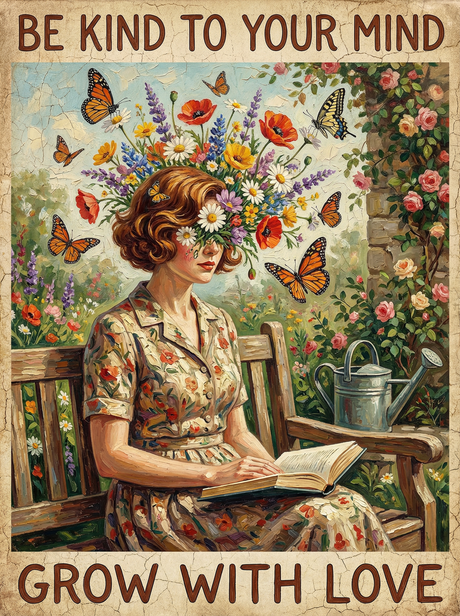Blooming Mindscape (Diamond Painting) Diamond Painting kit