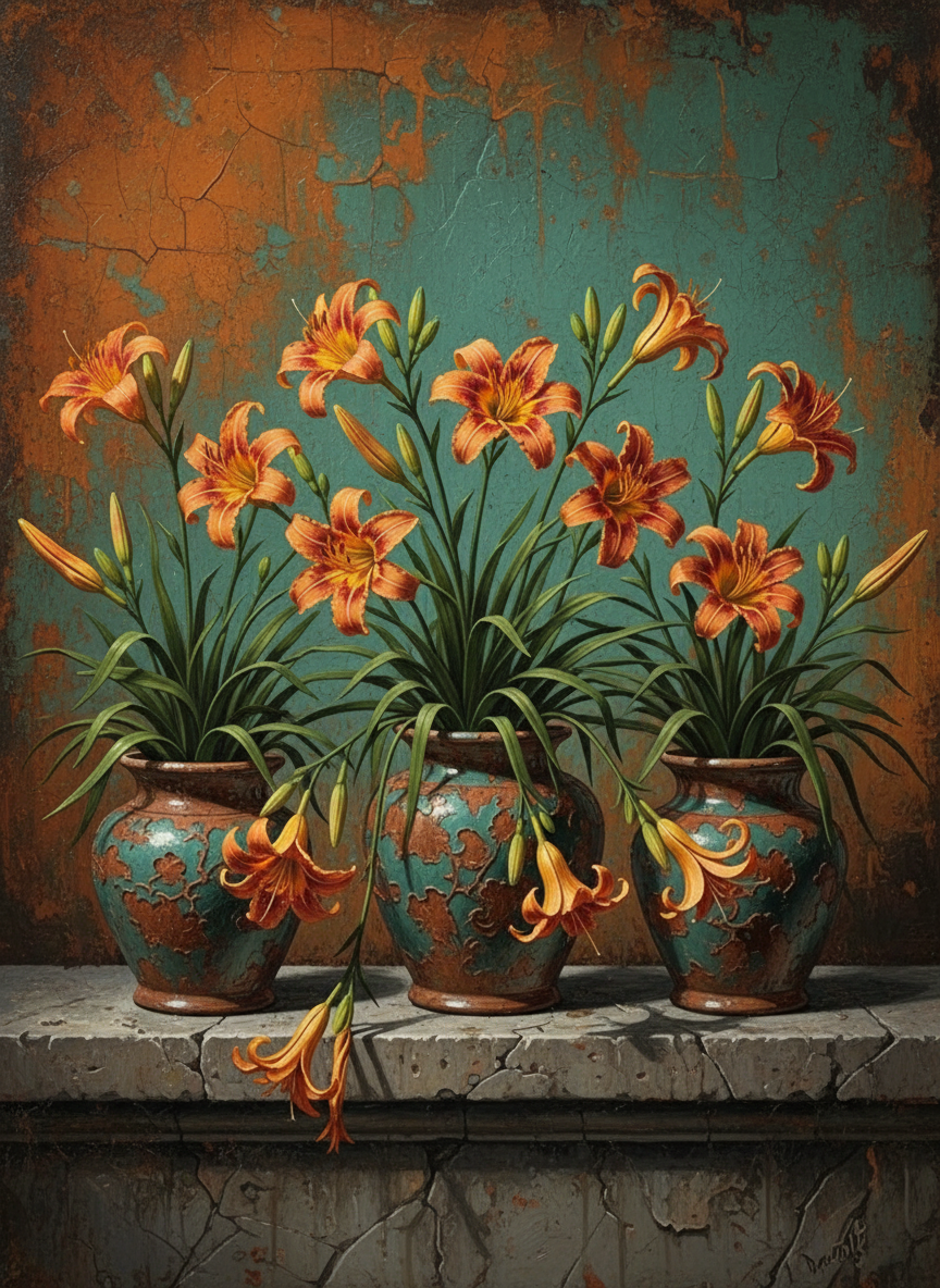 Stillness in Bloom (Board Canvas)