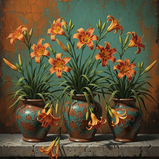 Stillness in Bloom (Board Canvas)