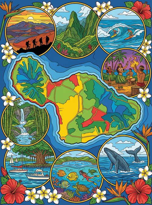 Maui Island Magic (Diamond Painting) Diamond Painting kit