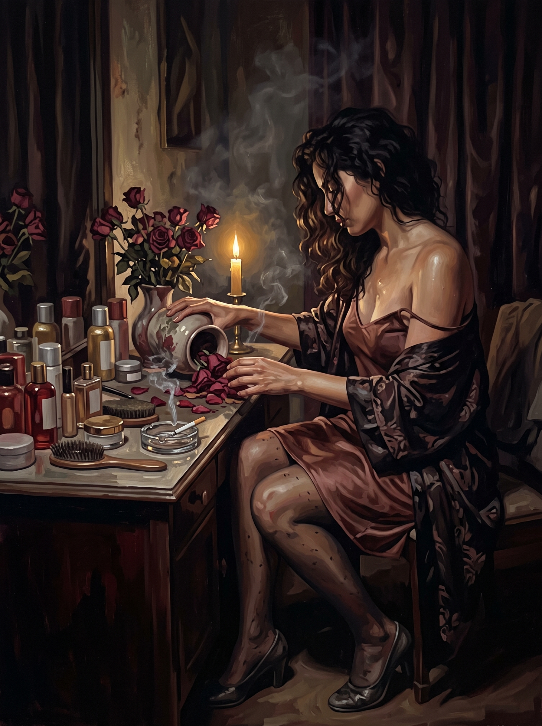 Dead Roses, Dressing Table