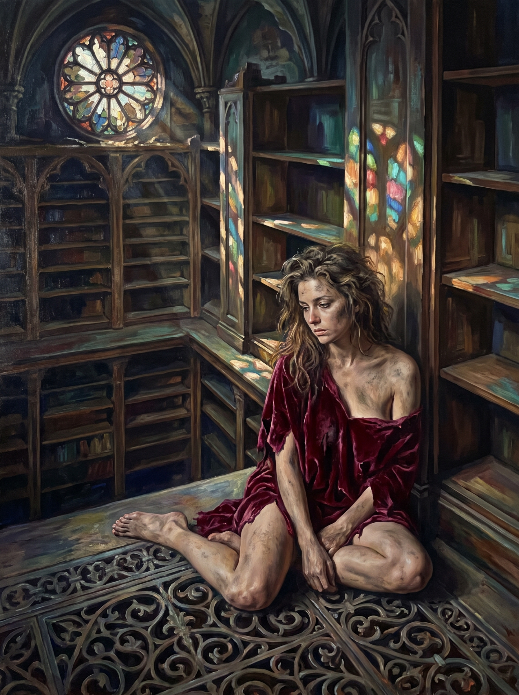 Derelict Gothic Library
