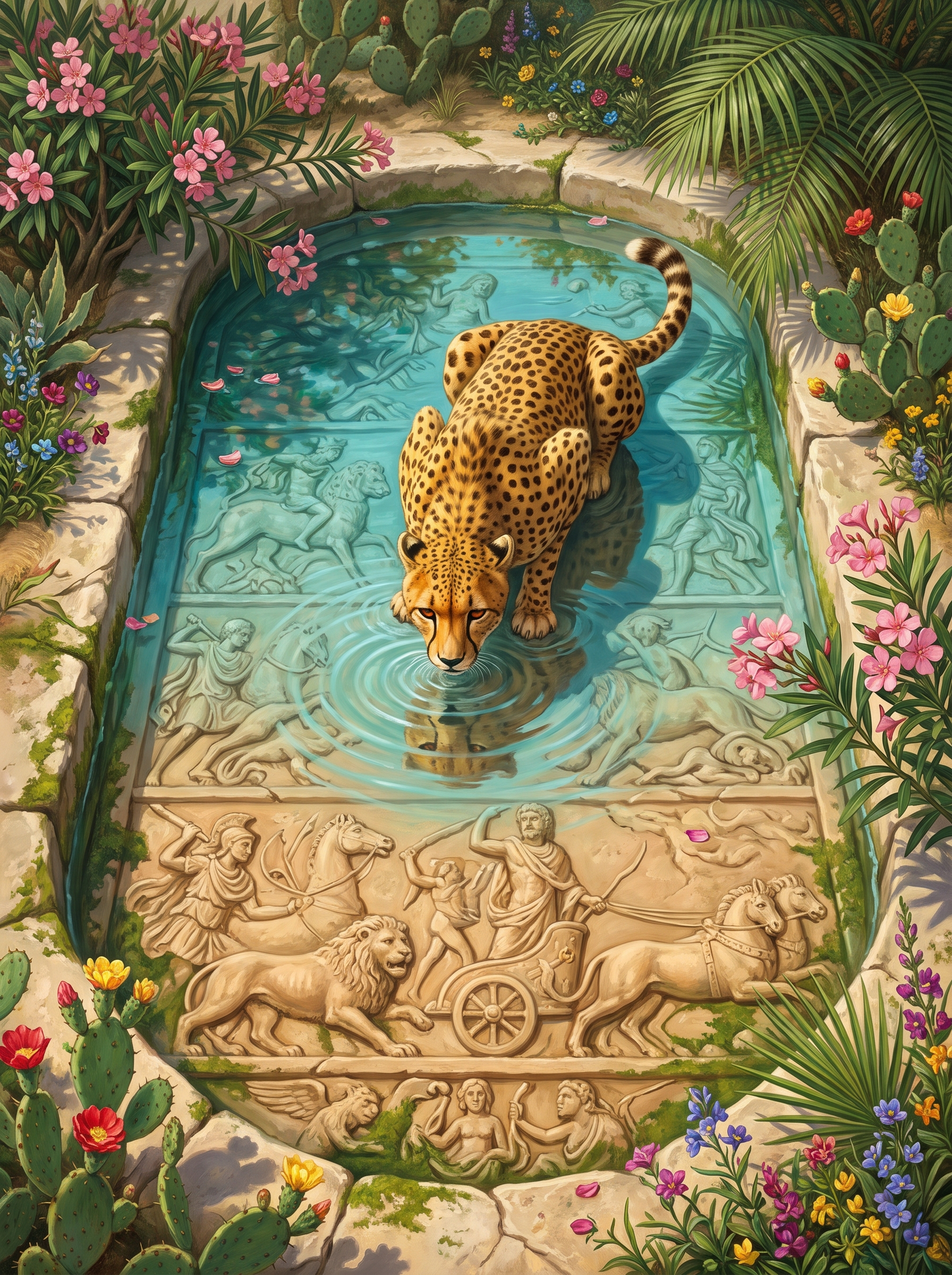 Desert Mosaic Cheetah