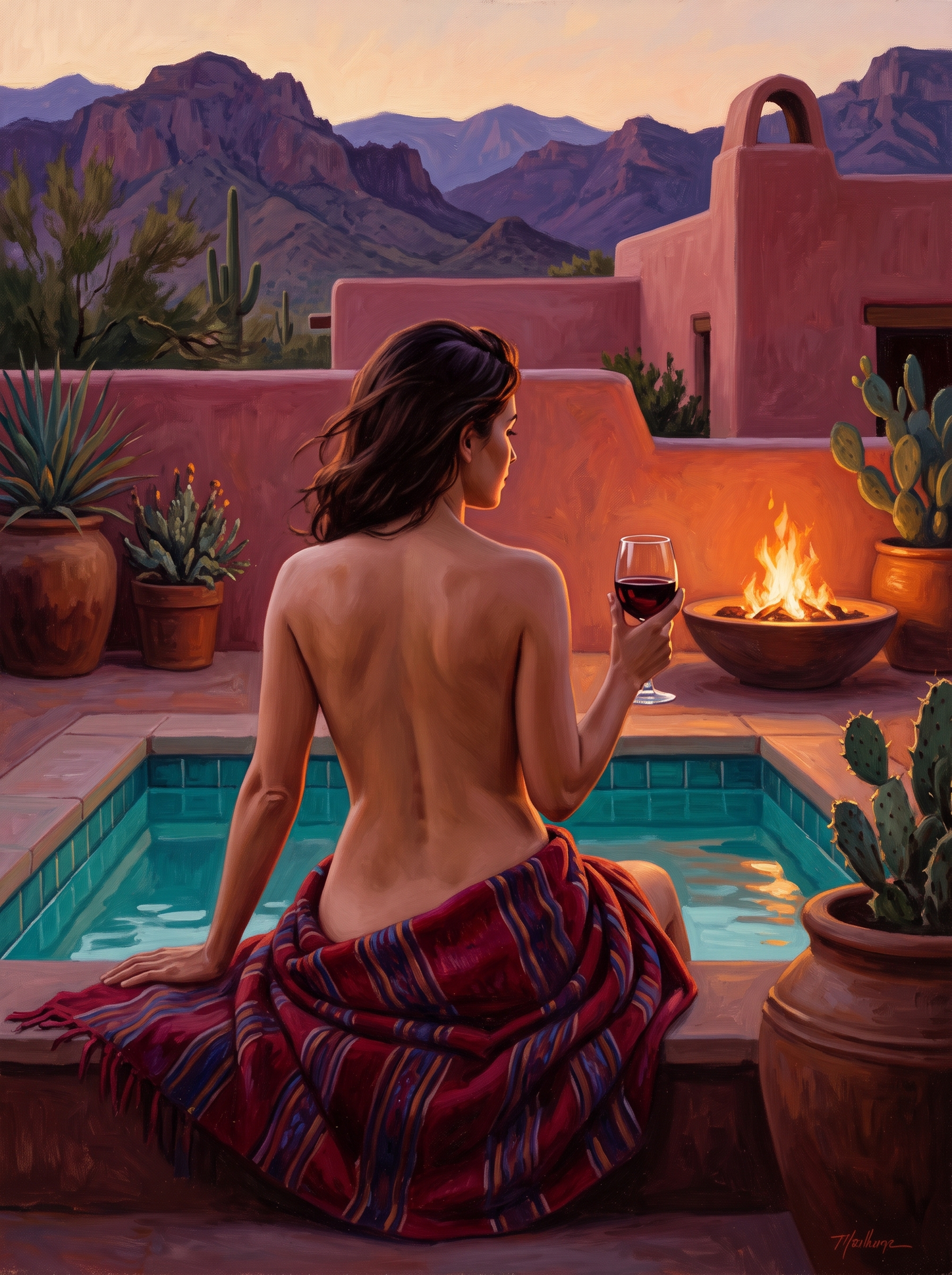 Desert Resort Plunge Pool