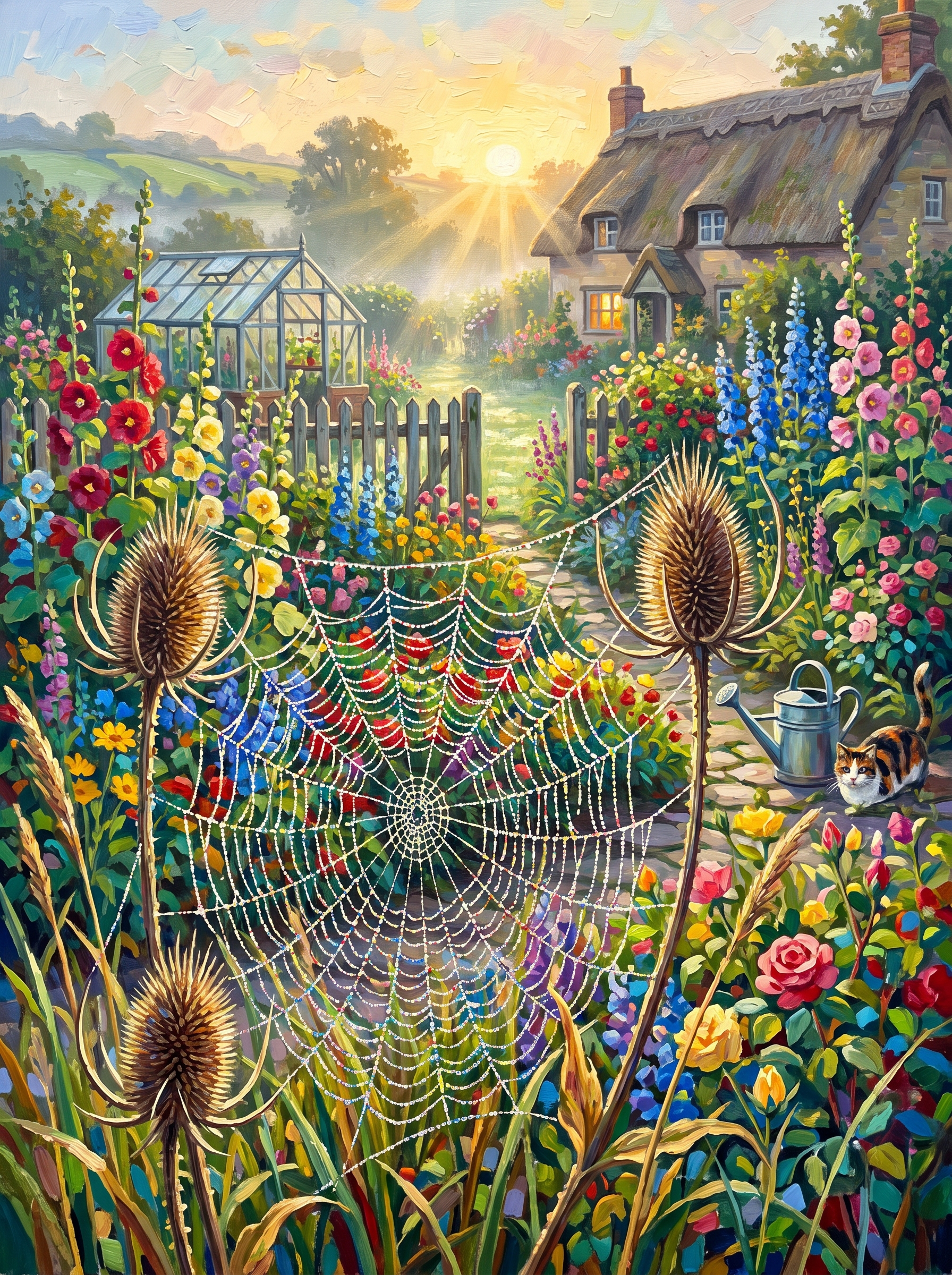 Dew Web Garden