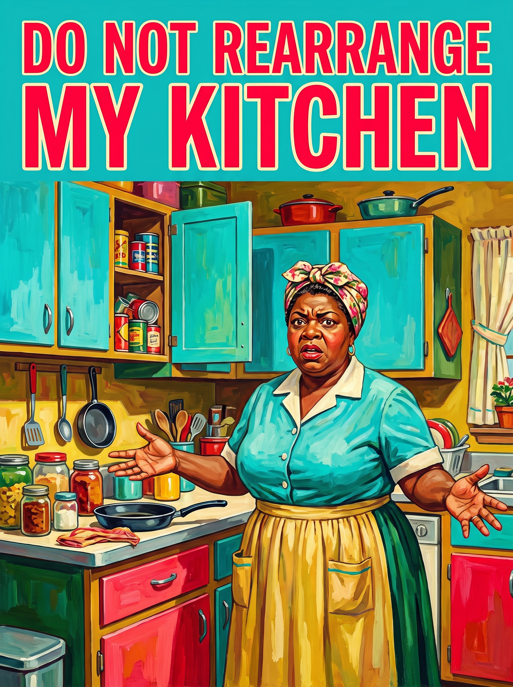 Do Not Rearrange My Kitchen