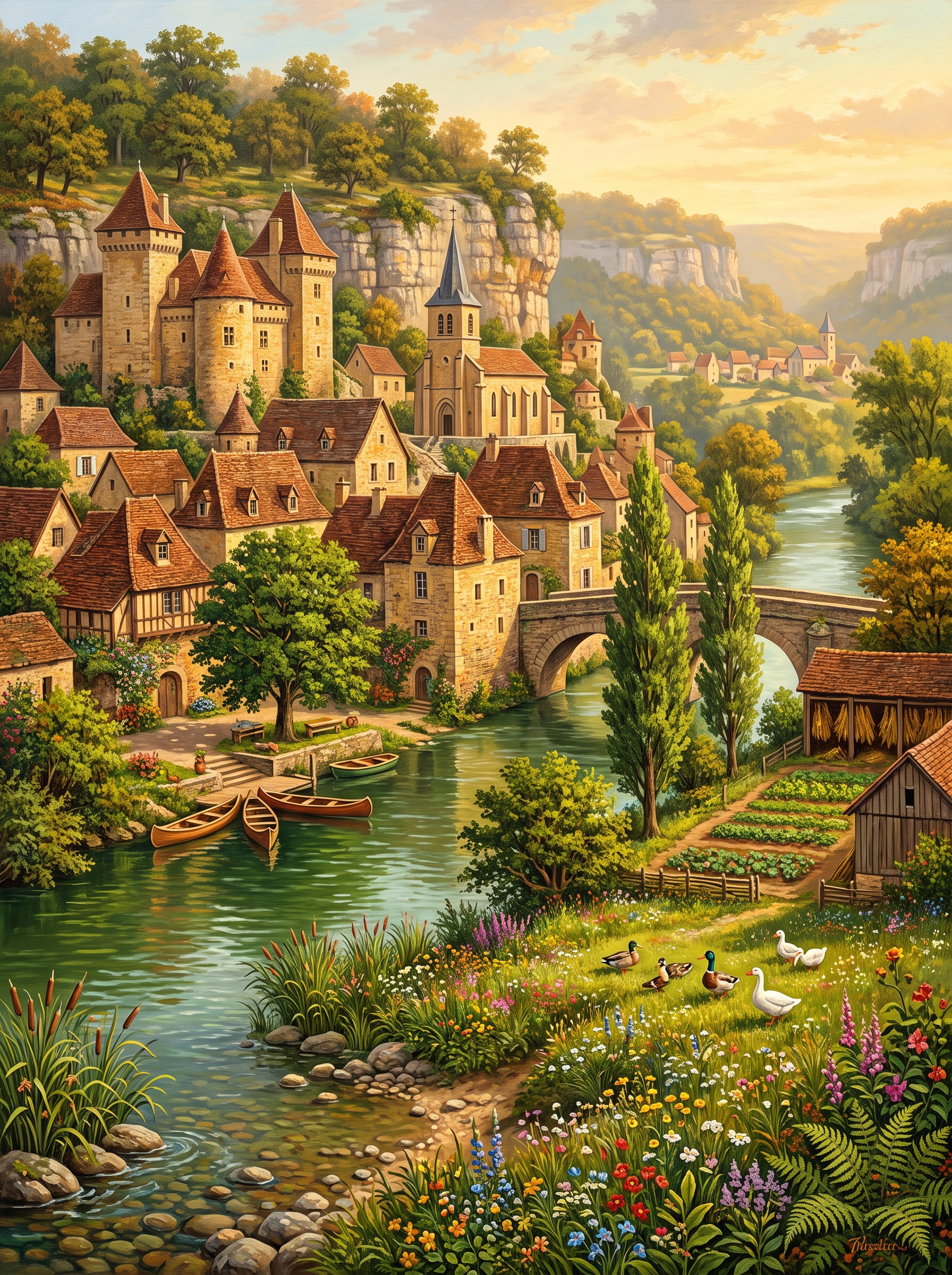 Dordogne Village